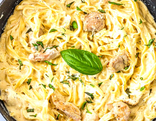 Cheesy Chicken Pasta