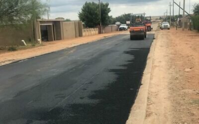MAINTENANCE AND CONSTRUCTION OF ROADS IN PROGRESS